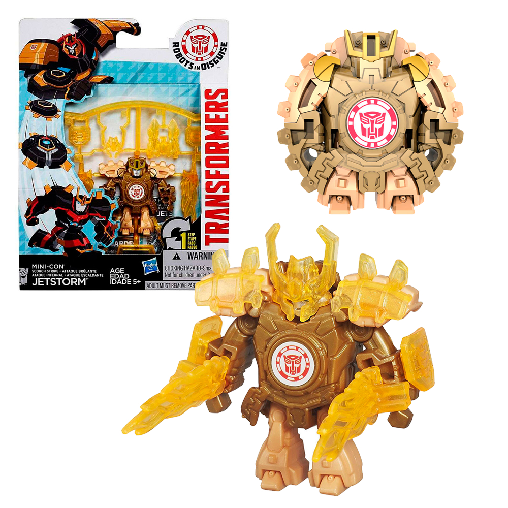 Boneco Transformers JETSTORM MINICON Robots in Disguise RID mini con ...