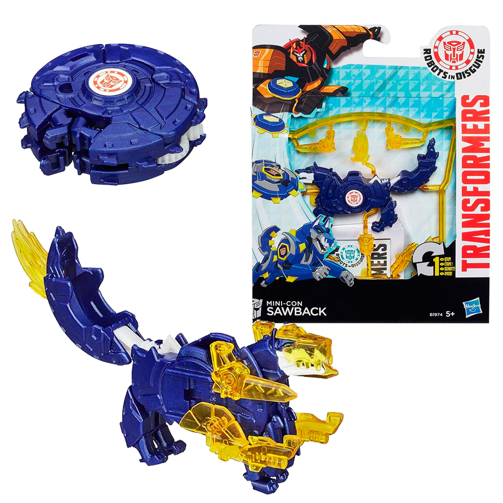 Boneco Transformers SAWBACK MINICON Robots in Disguise RID mini con ...