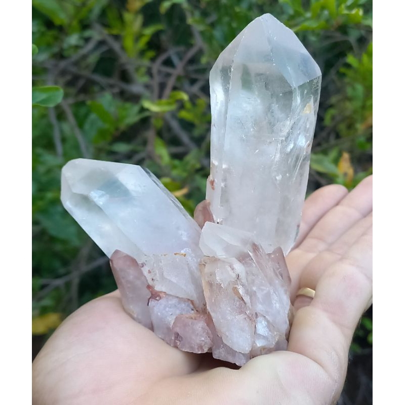 Druza de cristal bruta extra400g | Shopee Brasil