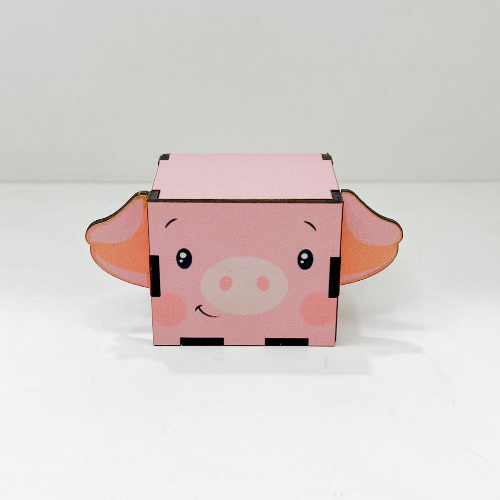 5/10/15/20PCS Mini Cubos Fazendinha em MDF - Lembrancinha Porta Bombom ...