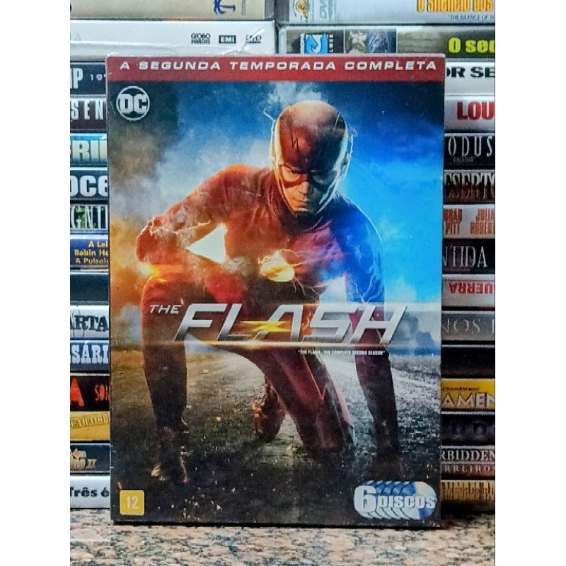 Box Dvd The Flash - A Segunda Temporada 2ª Completa - ORIGINAL Warner ...