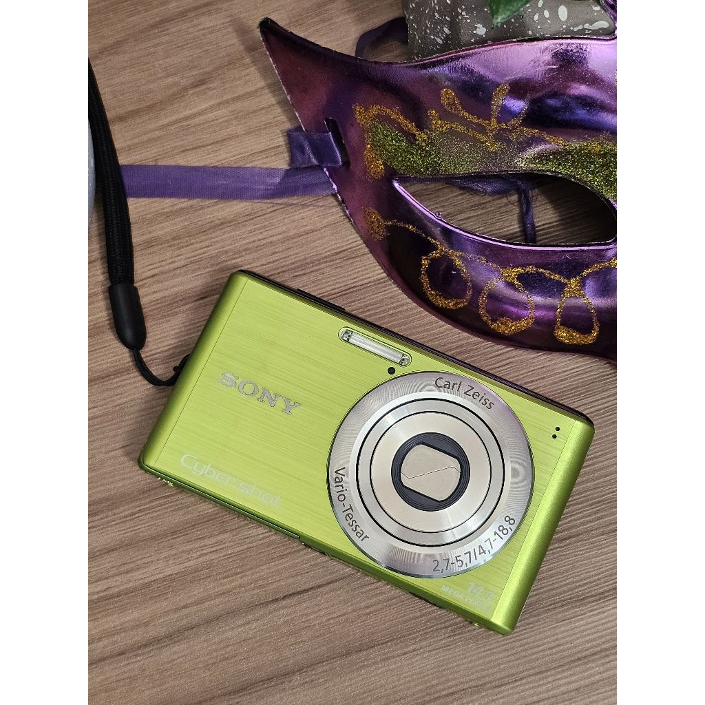Câmera Digital Sony Cyber-shot Dsc-w530 Verde | Shopee Brasil