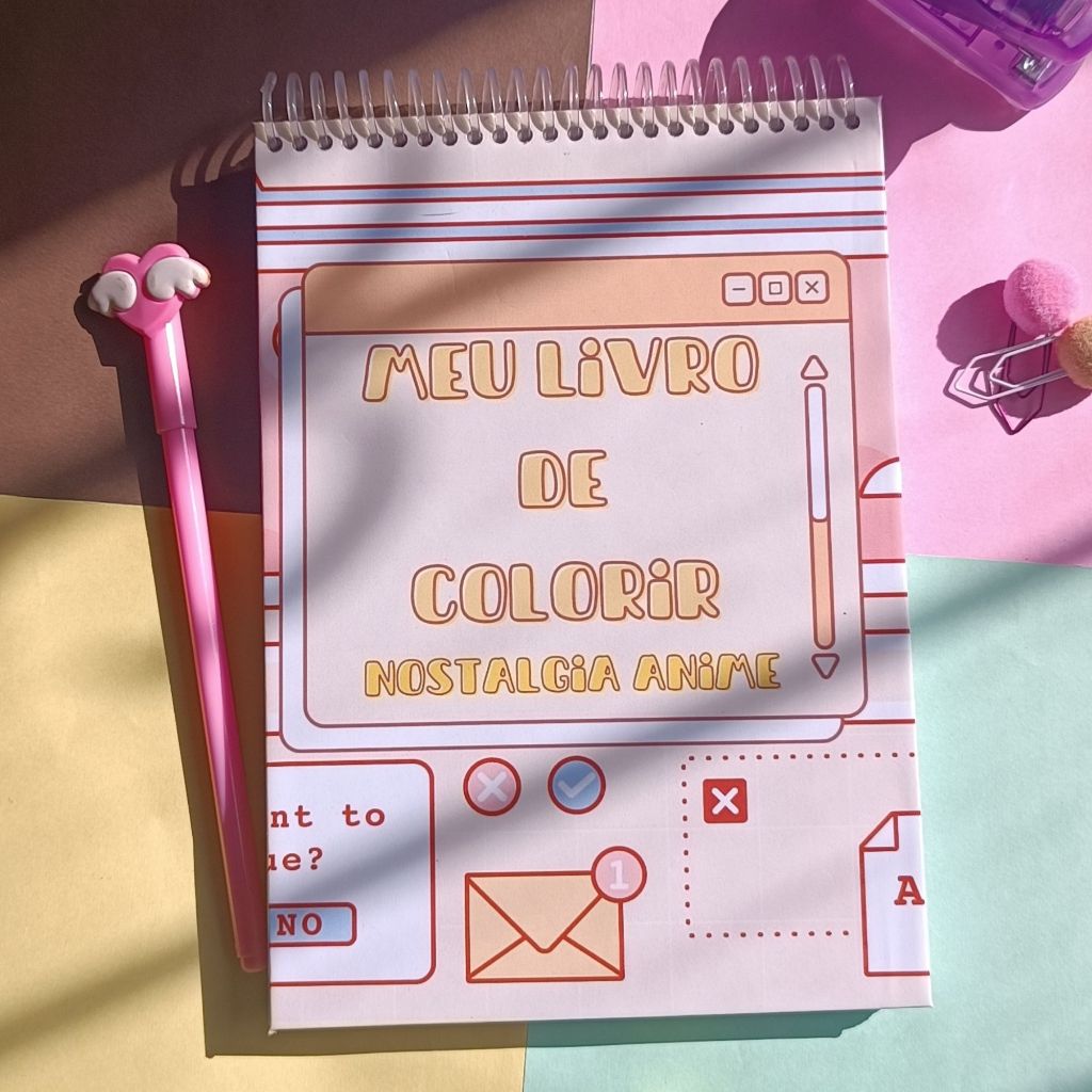 Livro de colorir Anime Inspiração | Shopee Brasil