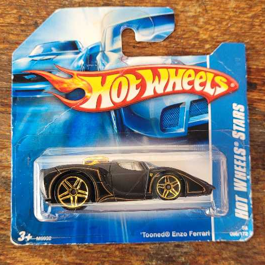 Hot Wheels - Enzo Ferrari Tooned Preto - All Stars 2008 (Lacrado