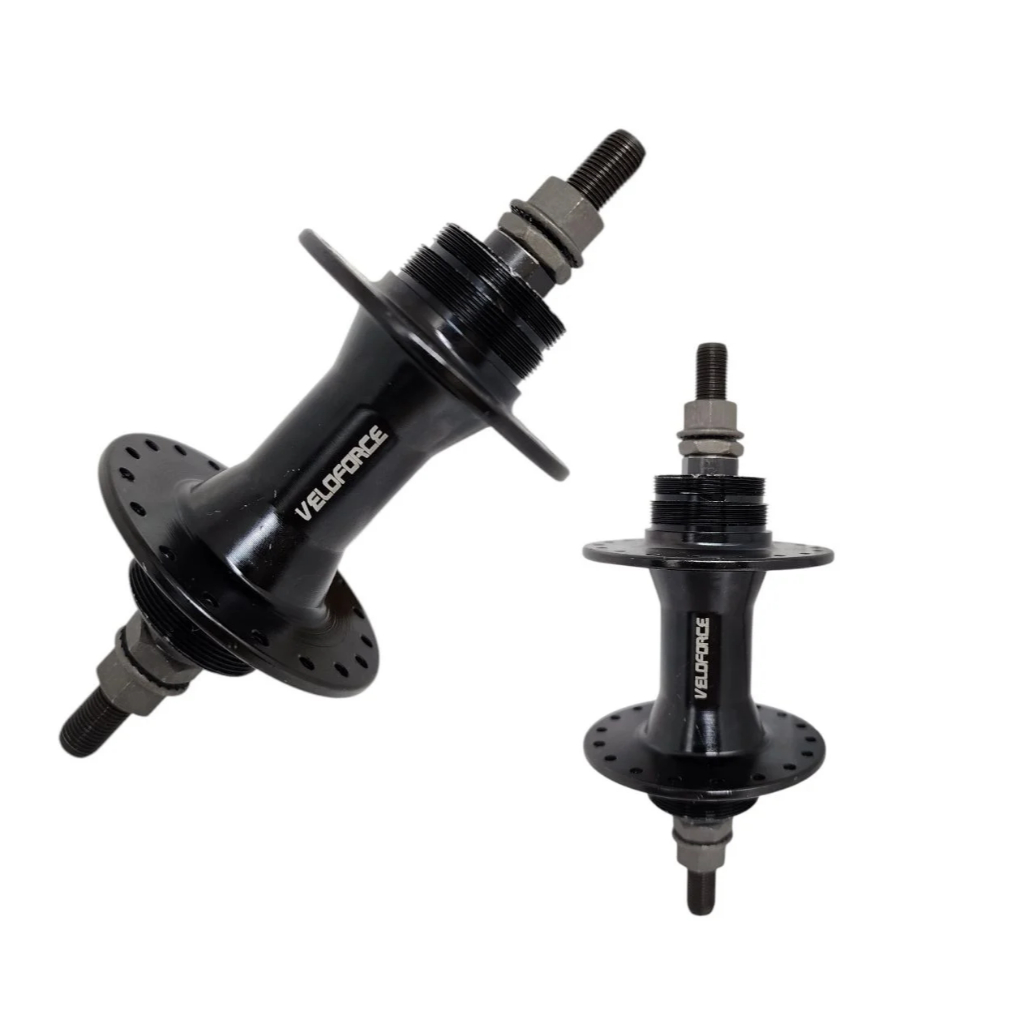 Cubos Par Flip Flop Para Bike Fixa Pinhão 16t Rolamento Veloforce 36 Furos
