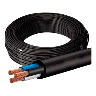 CABO PP 3X1,5MM FLEXÍVEL CABO PARA EXTENSÃO 3 VIAS ROLO COM 10 METROS 20 METROS 30 METROS 40 METROS