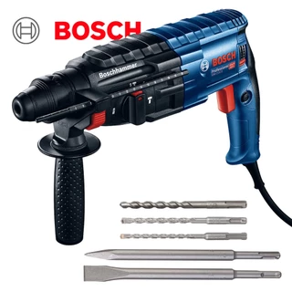 Martelete Bosch GBH 2-24 D 820W SDS-Plus com 5 Acessórios
