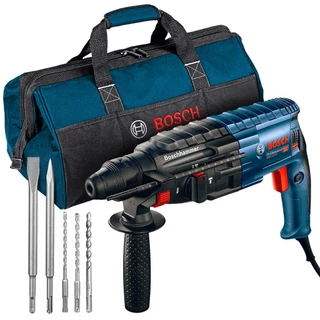 Martelete Bosch GBH 2-24 D SDS-Plus 820W com Bolsa e Brocas