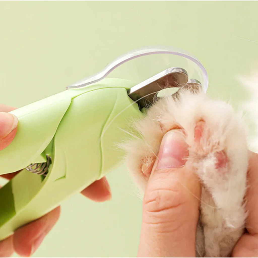 Cortador de Unhas Para Cães e Gatos Pet Kit Alicate e Lixa Com Led e ...