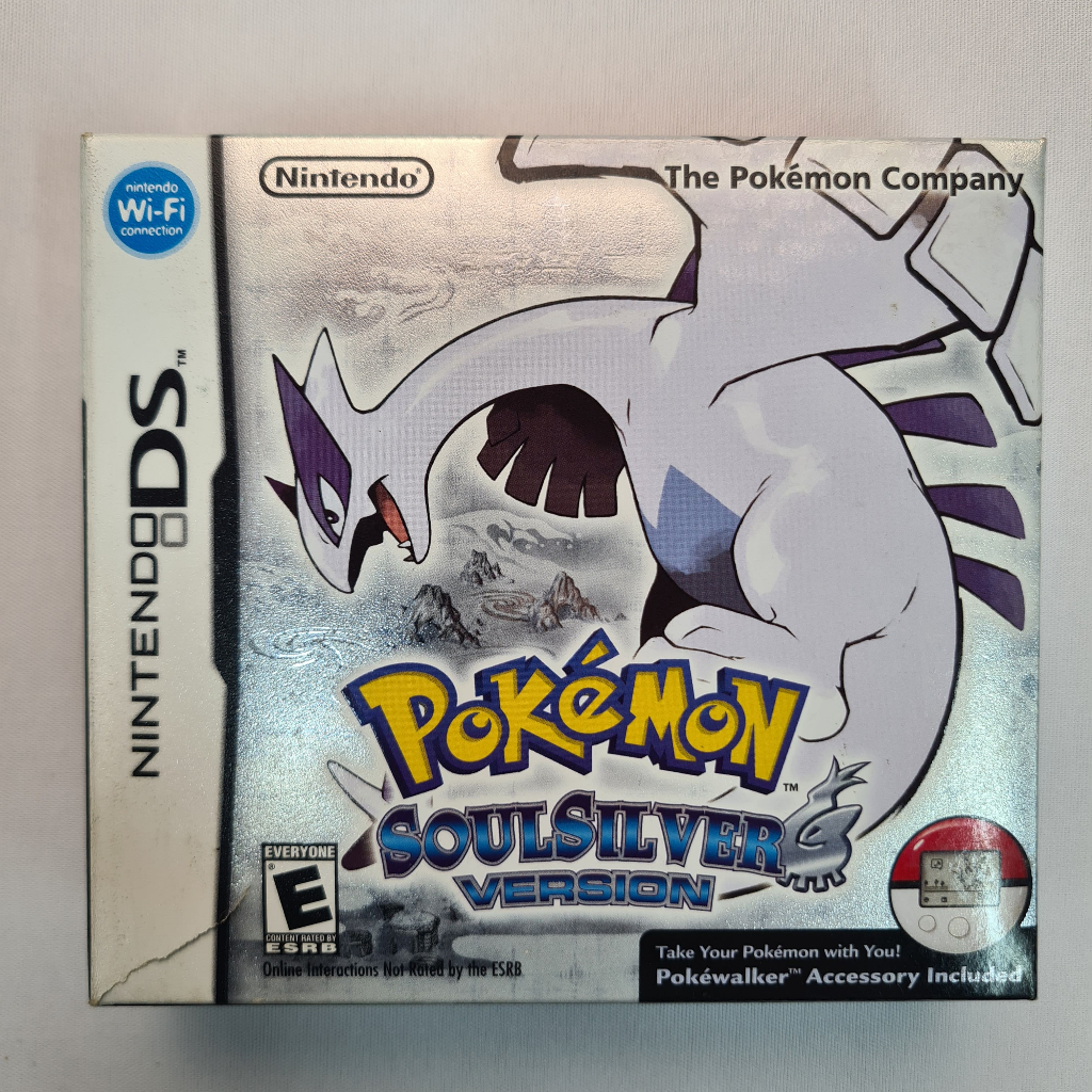 Pokémon SoulSilver DS Version Lacrado | Shopee Brasil