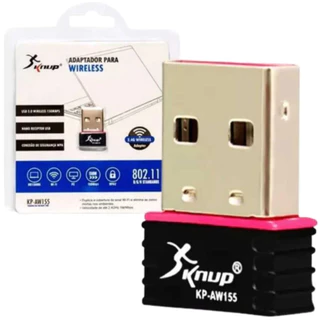 Adaptador Wi-Fi USB 2.0 150Mbps - KP-AW155 - Knup