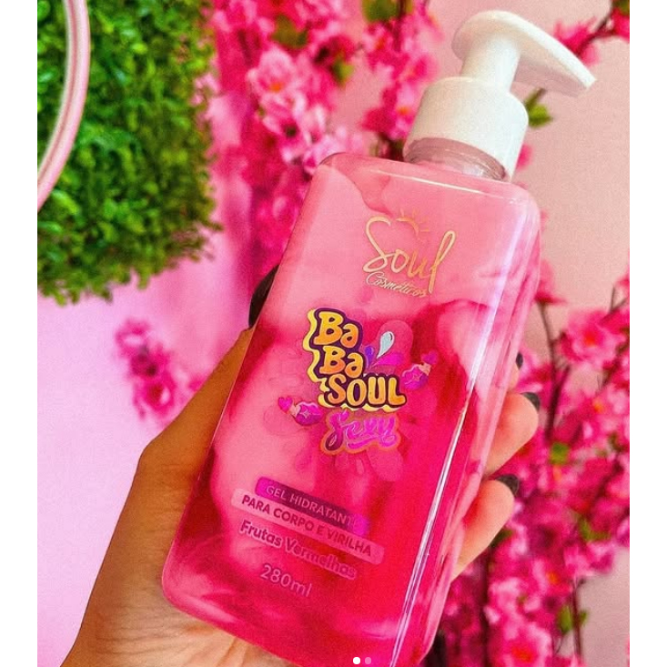 Gel Hidratante Babasoul Para Corpo e Virilha - Frutas Vermelhas ...