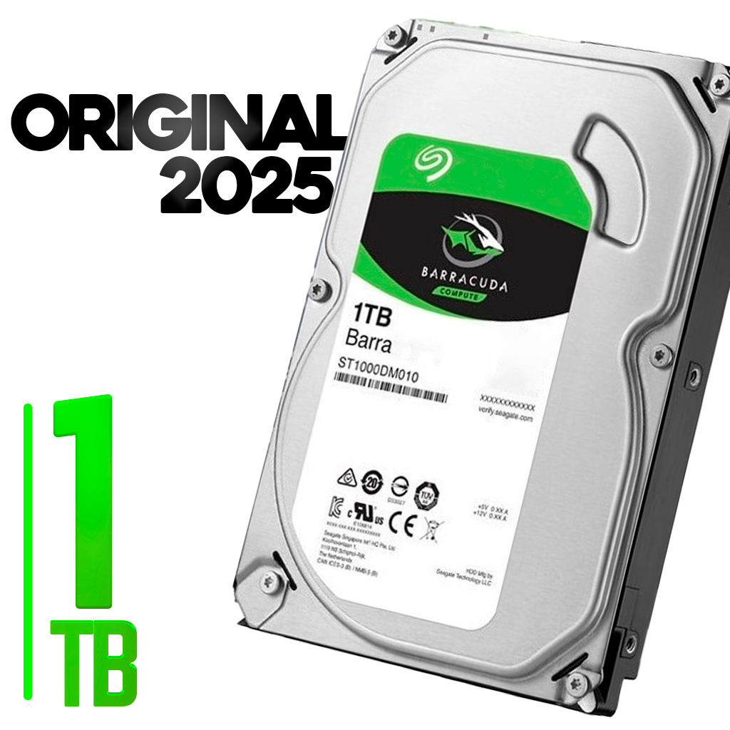 Super HD Com 1 Terabyte de Memória Velocidade: 7200rpm Cache 32mb Sata ...
