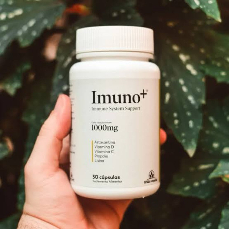 Imuno + 1000mg 30 cáps. União Vegetal | Shopee Brasil
