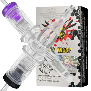 20 Cartuchos Tatuagem Universal Big Wasp 1/3/5/7/9/11/13/15/17/19/21/23/25/27