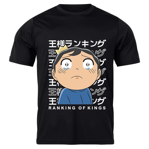 Camiseta Ranking of Kings Unissex Anime Ousama Ranking Rei Bojji ...