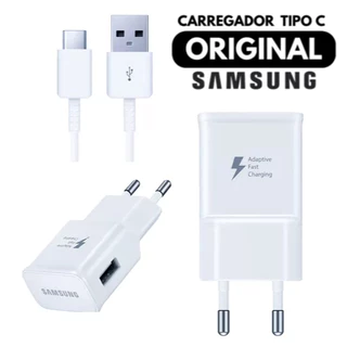 Carregador Original Samsung Fast Charge Type C