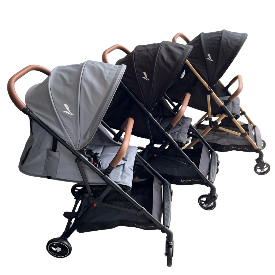 Carrinho de Passeio Bebê Compacto Zurich Premium Baby Leve Bom Sistema ...