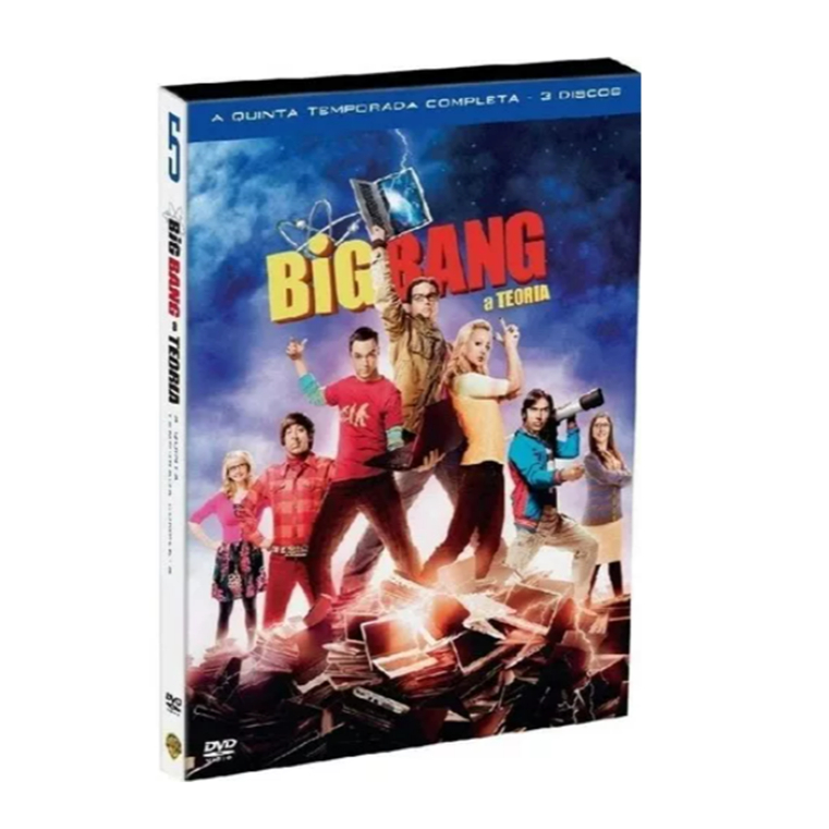 Dvd The Big Bang Theory - 5ª Temporada Completa- Original - Dublado ...