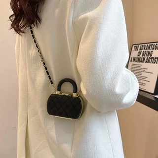 Tote Bag Bolsa Axilas De Alta Capacidade Moda Superfície Brilhante Acrílica Crossbody Single Shoulder Bag Girl em Oferta na Shopee