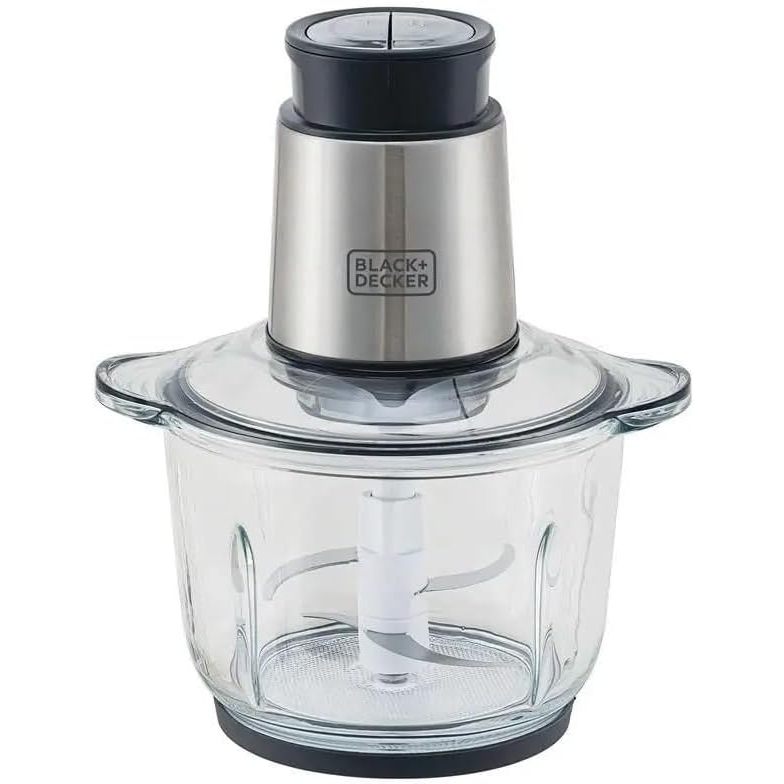 Processador de Alimentos Black Decker Antiaderente em Inox Gurmand Gris Modelo MP300G 127V