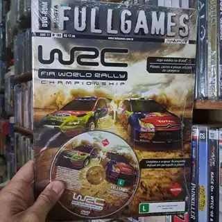 Revista FullGames WRC Fia World Rally Championship PC Original Lacrado Mídia Física