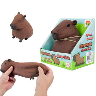 Brinquedo Capivara Estica Divertida 12 Cm Dm Toys - 7068 em Oferta na Shopee