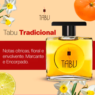 Kit Deo Colônia Tabu Tradicional 60ml (3 unidades)
