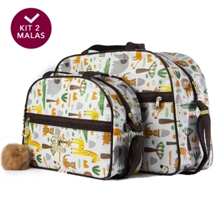 Conjunto C/ 2 Mala Maternidade Saída Hospital Reforçada Para Menino Ou Menina Varias Estamapas em Oferta na Shopee
