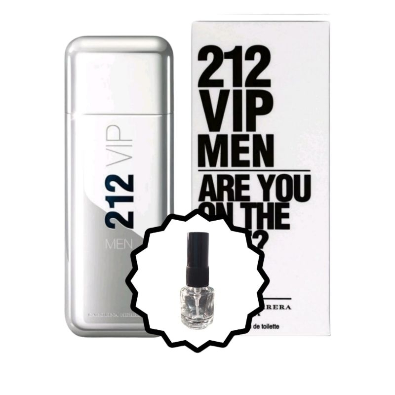 212 Vip Men CH - 5ml DECANT | Shopee Brasil