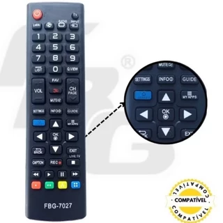 Controle Remoto TV Lg Smart FBG-7027