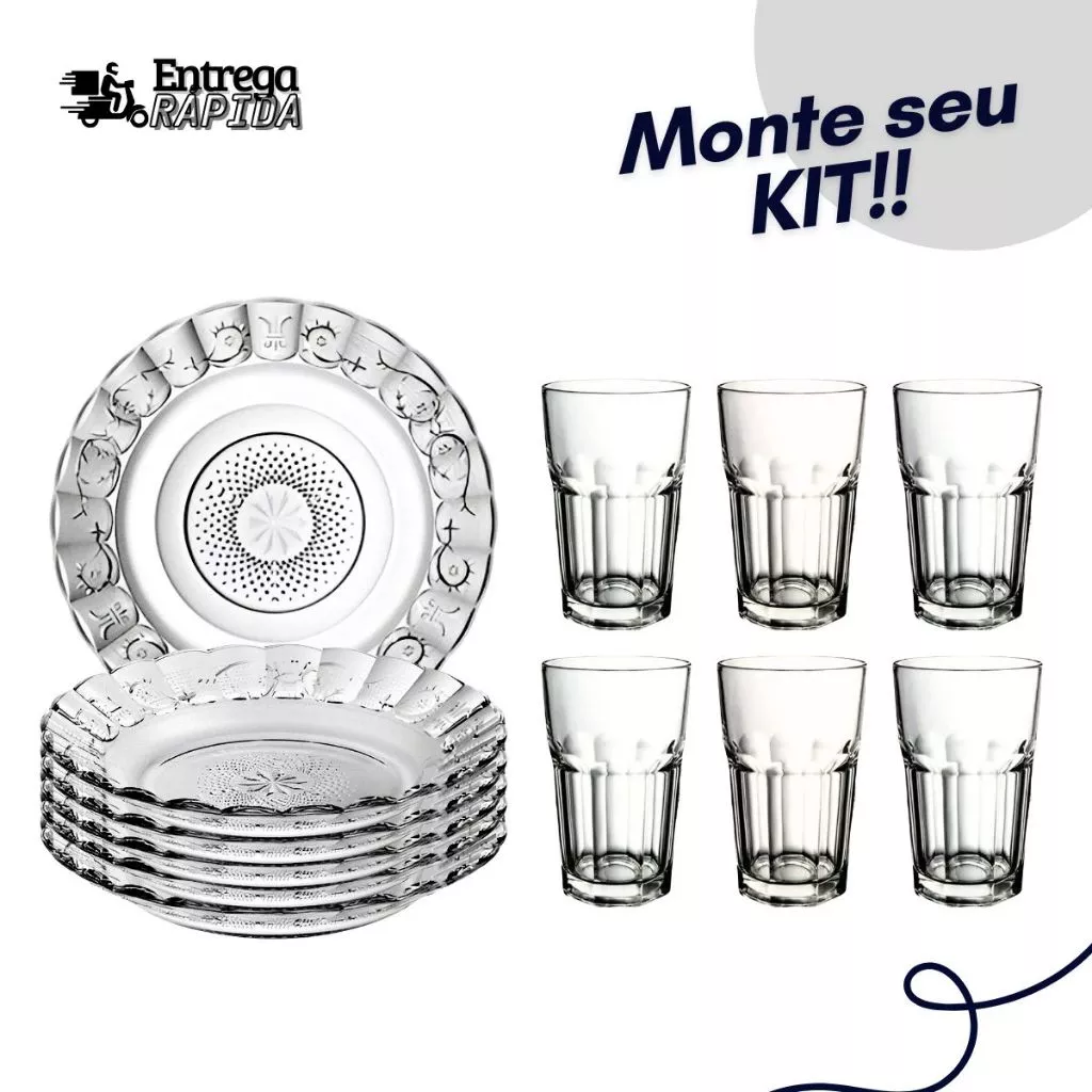 Jogo De Pratos Fundos