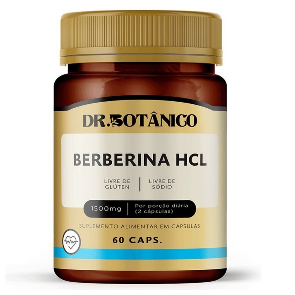 BERBERINA HCL 1500MG 60CAPS DR BOTANICO