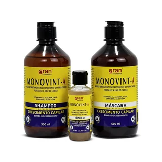 Kit Monovin A Original Bomba de Crescimento Capilar Acelerado