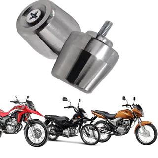 Par Peso De Guidão Honda PCX Cromado Moto CgTitan Fan Cargo Biz Pop em Oferta na Shopee
