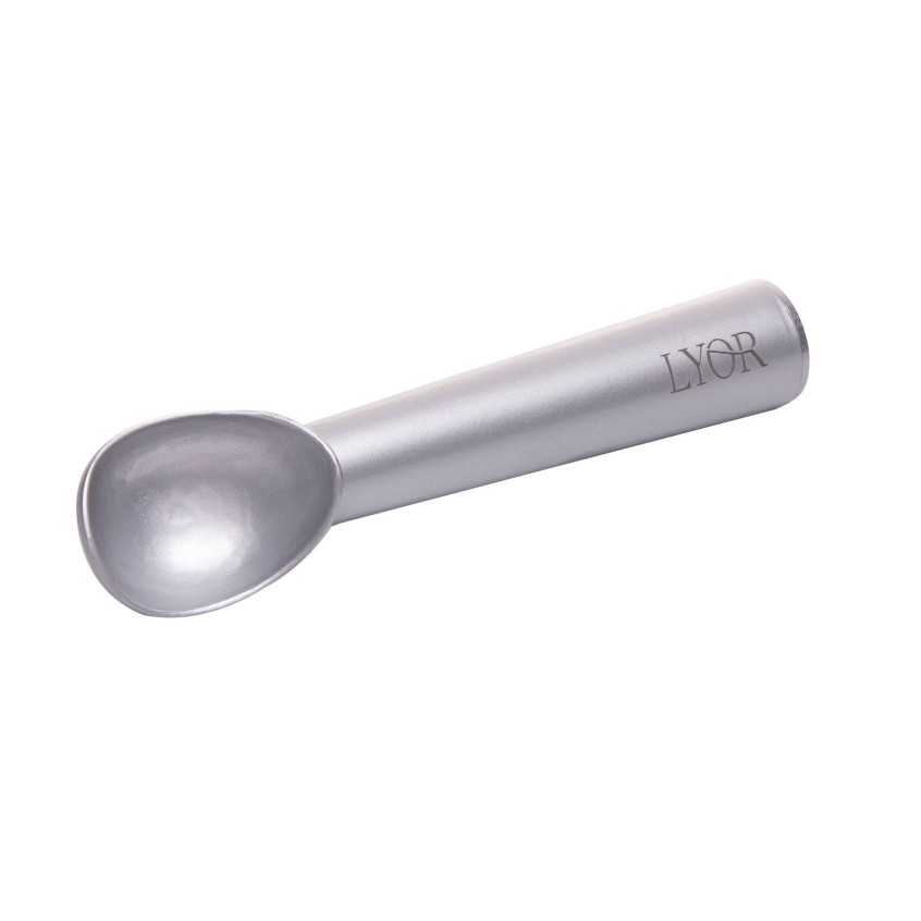 Colher para Sorvete de Alumínio 18,5cm - Lyor | Shopee Brasil