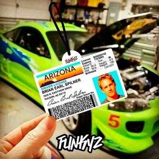 Aromatizante Brian Drivers License Cnh (Tipo Little Tree) Funkyz