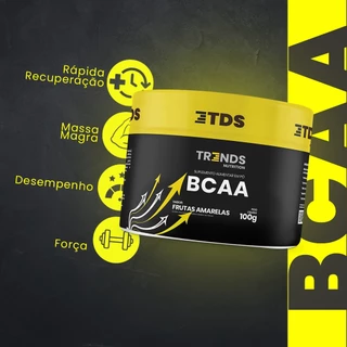 Combo 2x Bcaa 100g Aminoácidos - Trends Nutrition