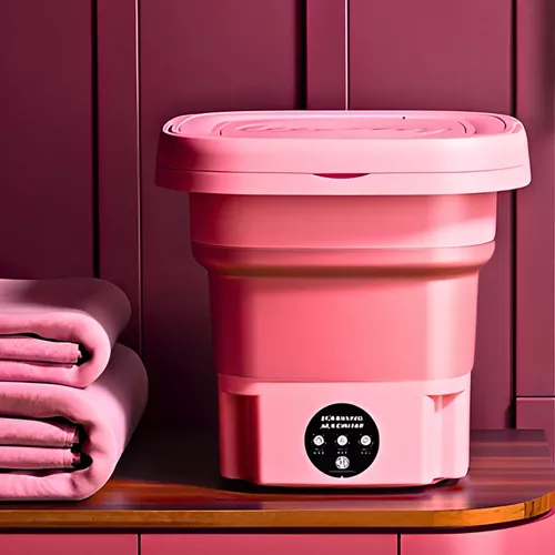 Mini Máquina de Lavar Roupas Portátil 11L – Compacta e Dobrável para ...