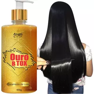 Máscara Hidratação banho de ouro botox escova cabelo ourobtox Angel 500gr
