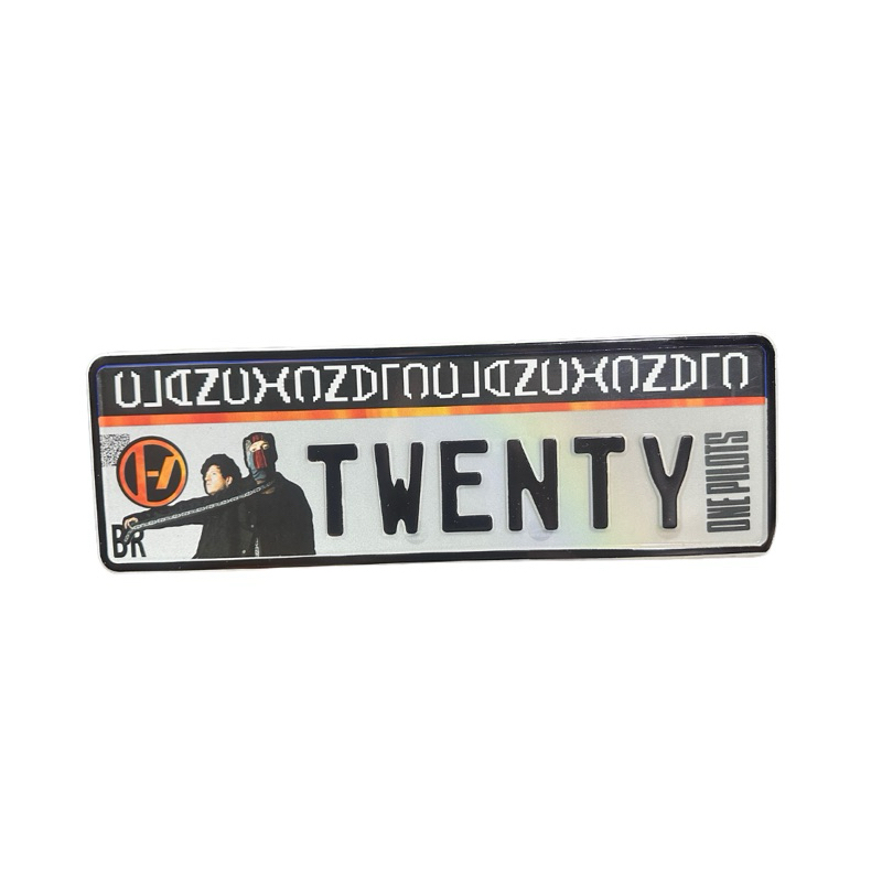 Placa Decorativa Twenty One Pilots The Clancy World Tour | Shopee Brasil