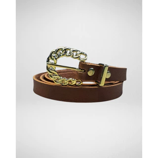 Cinto Fivela De Corrente Dourado
