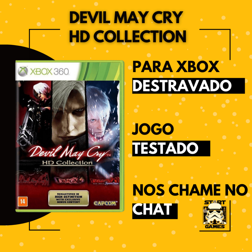 Devil May Cry HD Collection - XBOX 360 | Shopee Brasil