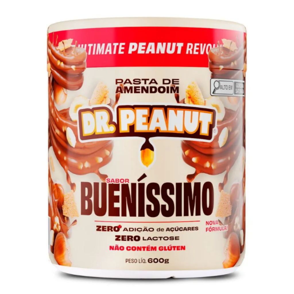 Pasta de Amendoim Sabor Bueníssimo (600g) - Dr Peanut