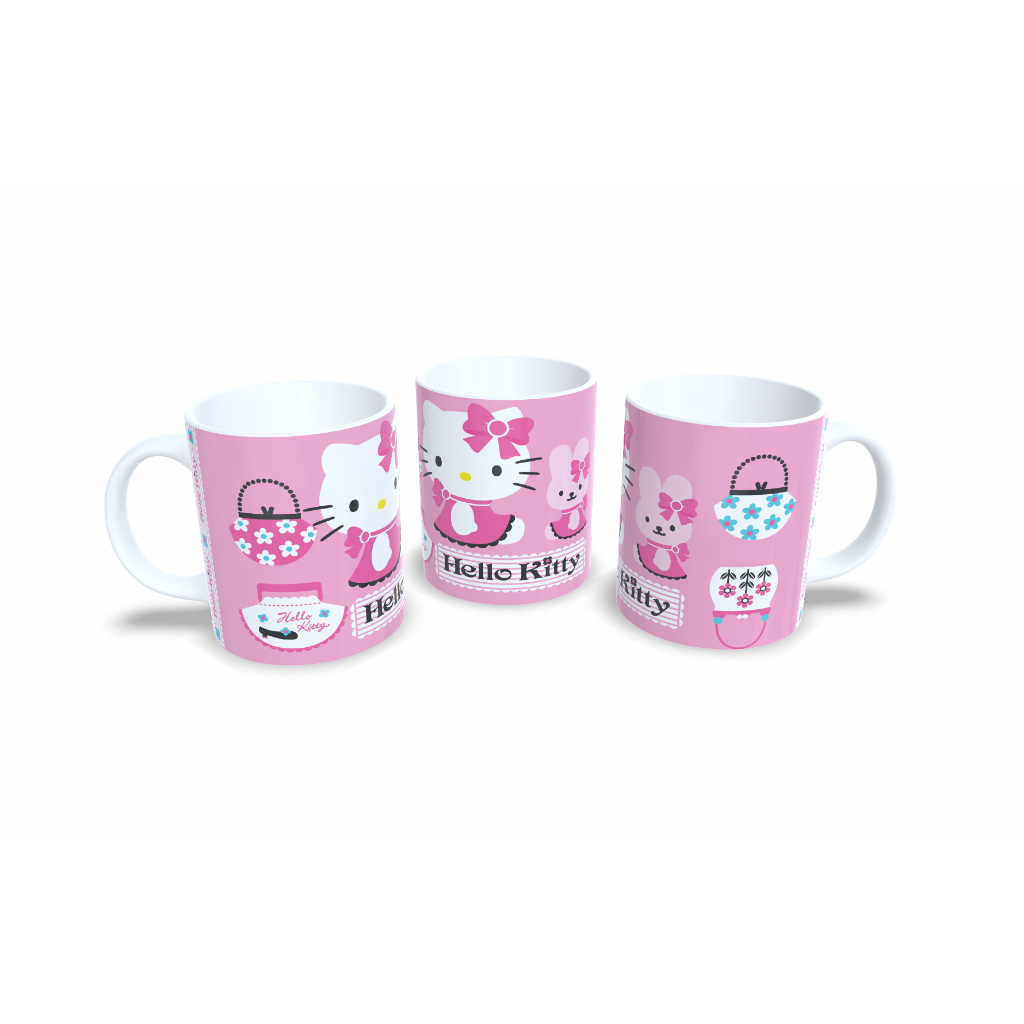 Caneca Hello Kitty Personalizada Nome Desenho Infantil Crianca Presente ...