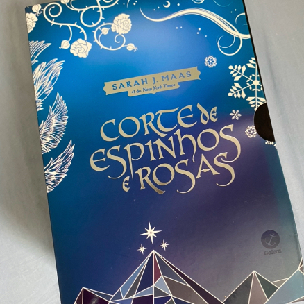 USADO - Box Corte de Espinhos e Rosas (ACOTAR) - 4 Livros + Cards e ...
