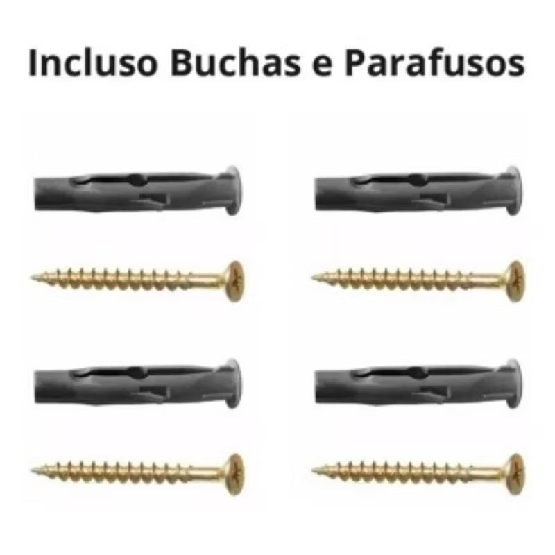 Prateleira industrial com mão francesa de ferro invertida 3