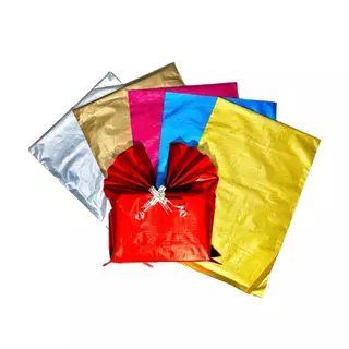 50 sacos de presente Soft Touch texturizado varias cores