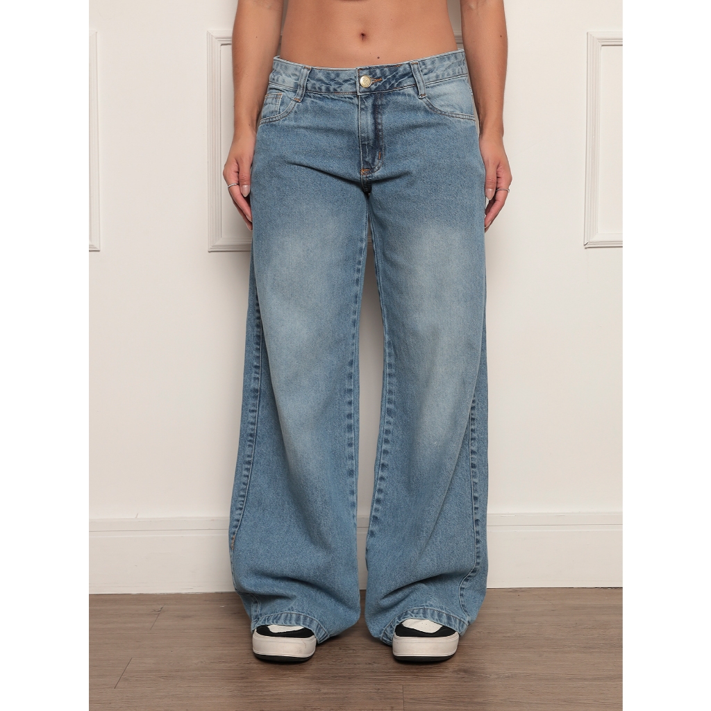 calca jeans feminina cintura baixa em Promoção na Shopee Brasil 2025