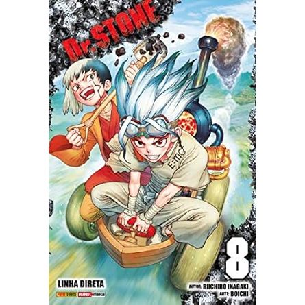 Dr. Stone Vol. 1, 2, 3, 4, 5, 6, 7, 8, 9, 10, 11, 12, 13, 15, 16
